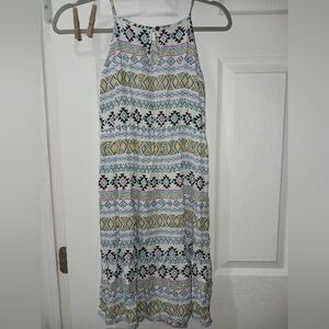 Wrangler girls multimedia geometric shape dress